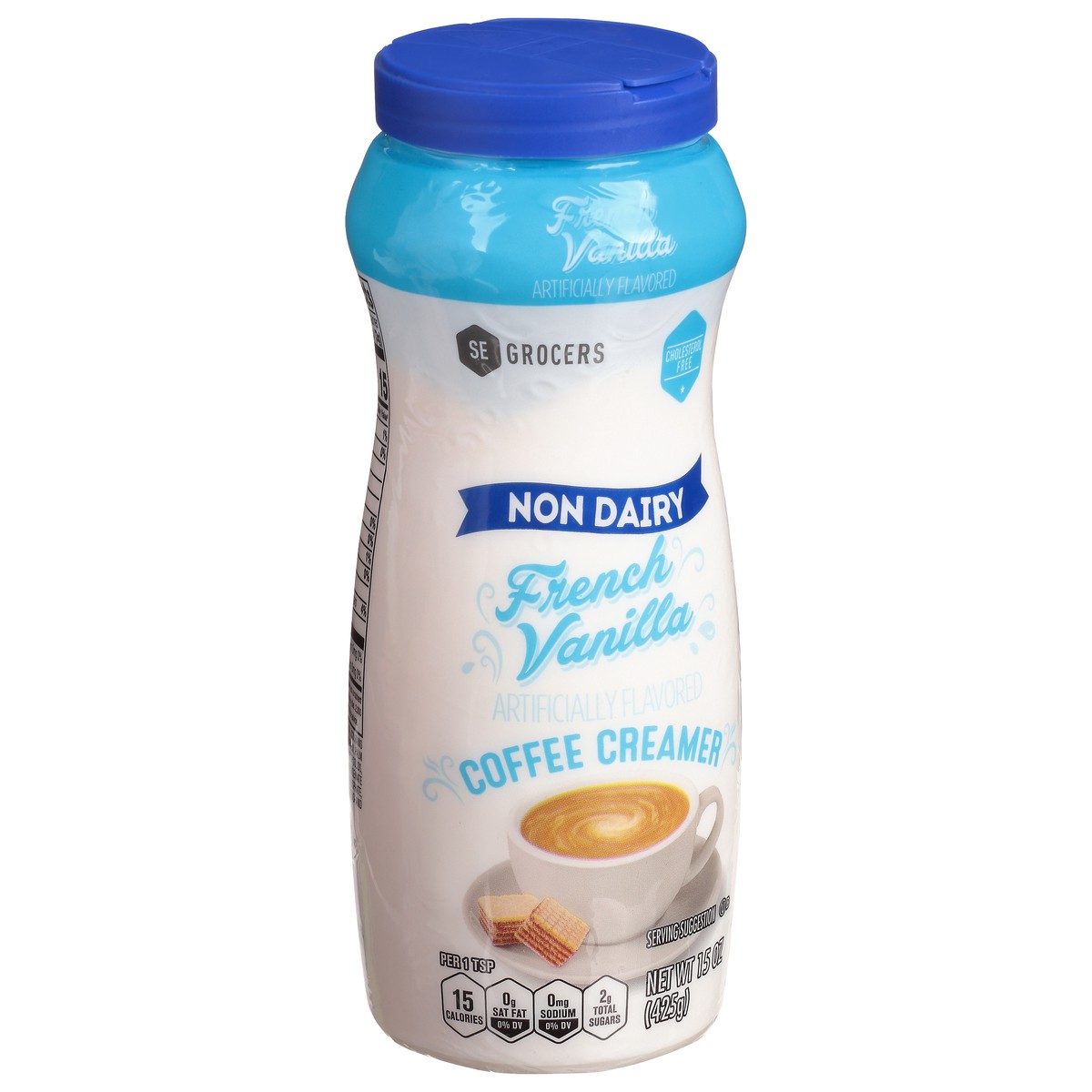slide 7 of 9, SE Grocers French Vanilla - 15 oz, 15 oz