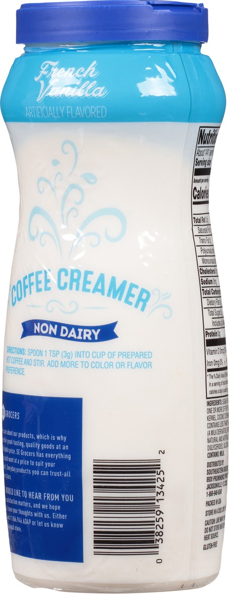 slide 6 of 9, SE Grocers French Vanilla - 15 oz, 15 oz