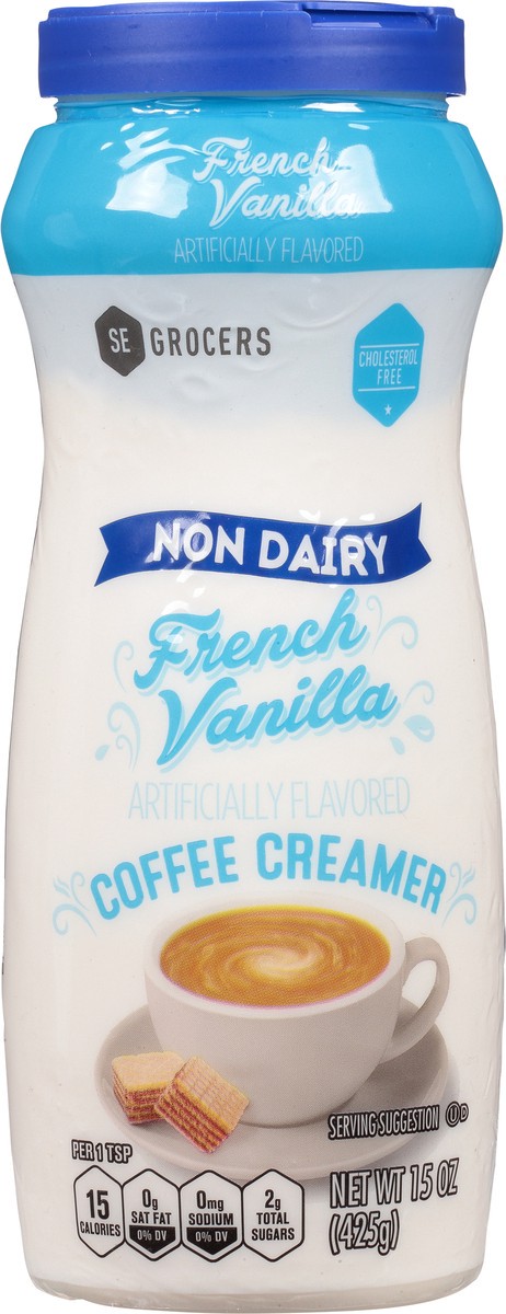 slide 8 of 9, SE Grocers French Vanilla - 15 oz, 15 oz