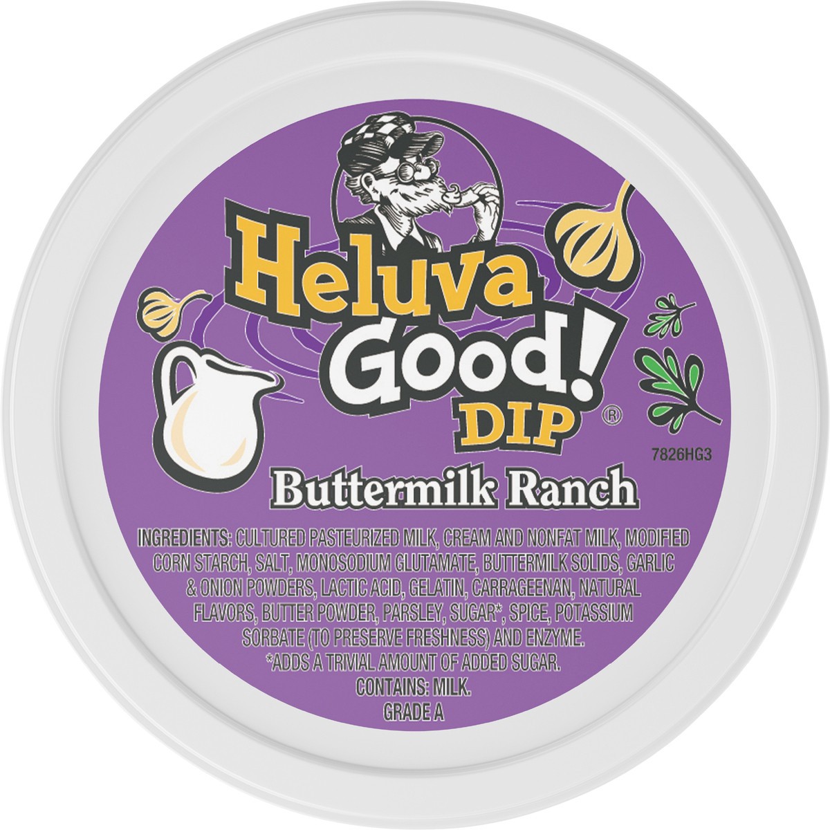 slide 4 of 9, Heluva Good! Buttermilk Ranch Dip, 12 oz, 12 oz