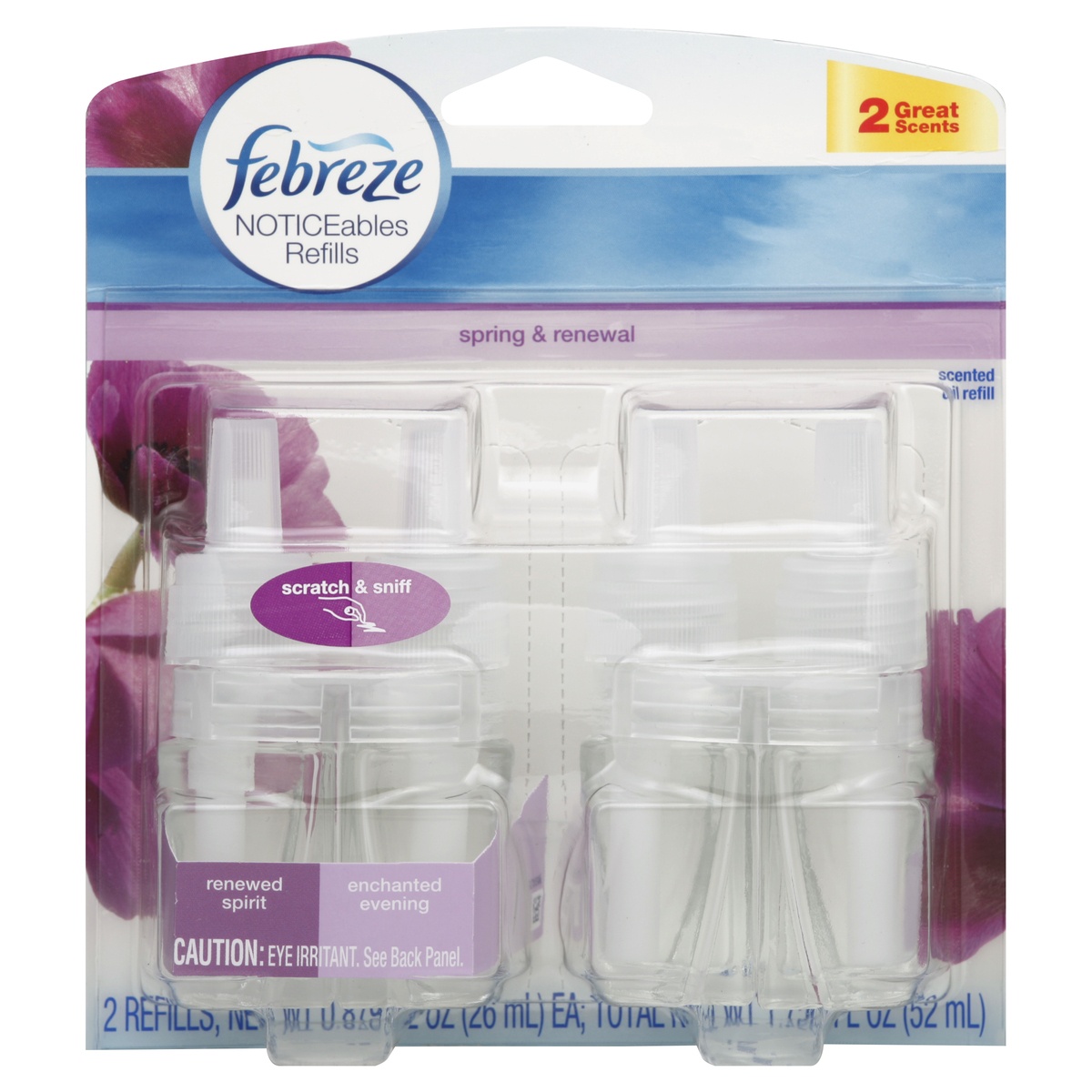 slide 1 of 1, Febreze Scented Oil Refills 2 ea, 2 ct