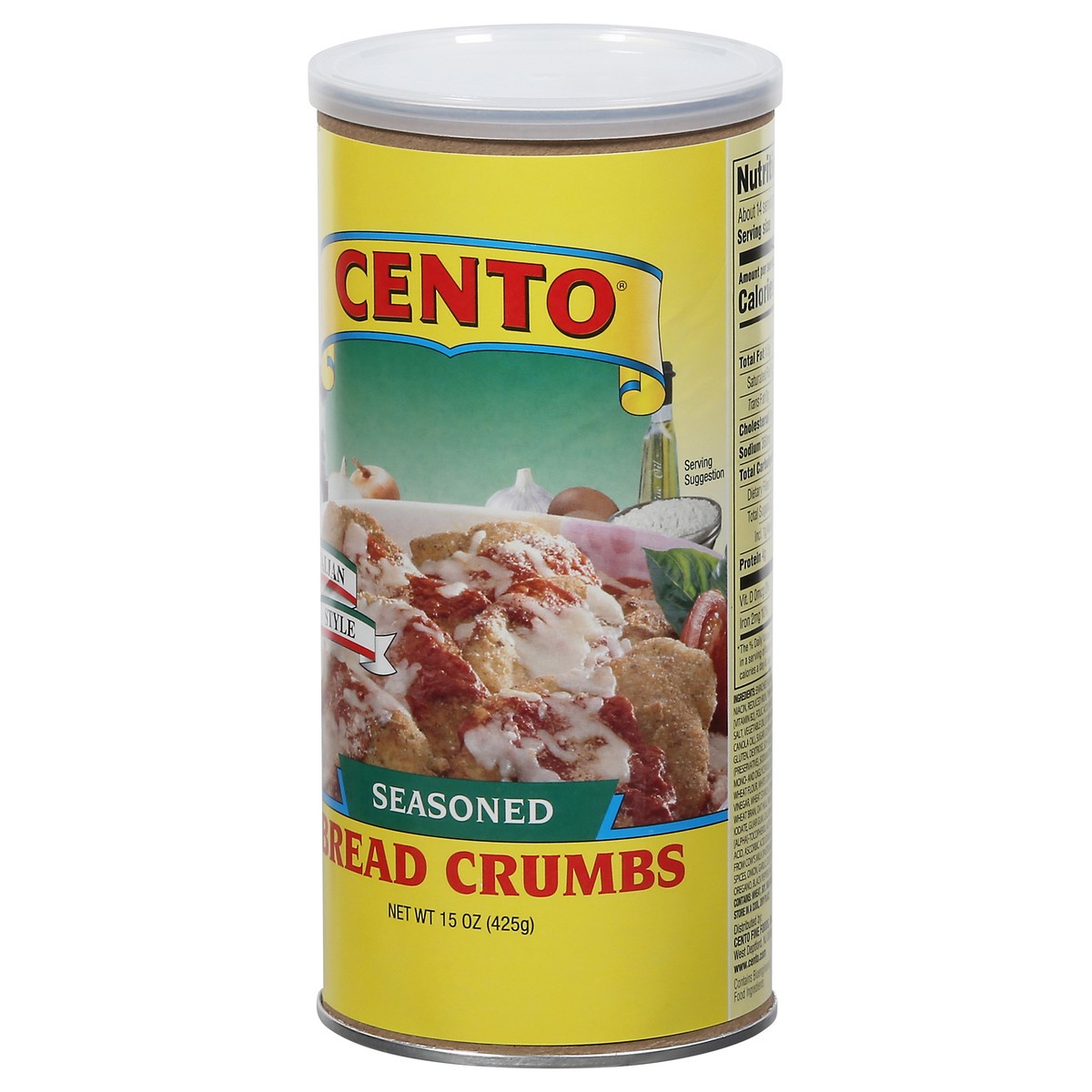 slide 4 of 13, Cento Italian Style Seasoned Bread Crumbs 15 oz, 15 oz