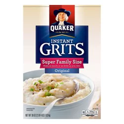 Quaker Instant Grits, Original, Super Family Size