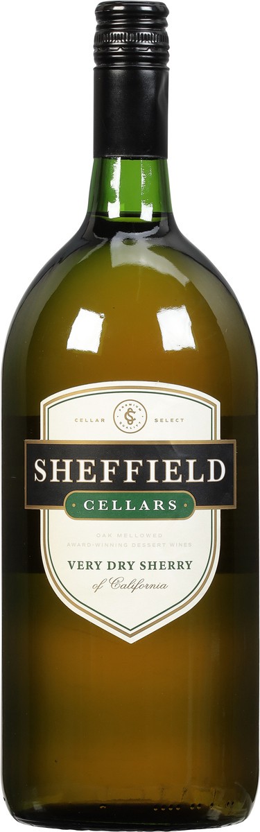 slide 6 of 9, Sheffield Cellars Very Dry Sherry California Dessert Wines 1.5 l, 1.50 liter