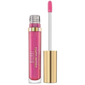 slide 1 of 1, Milani Stellar Lights Holographic Lip Gloss, Prismatic Pink, 0.1 oz