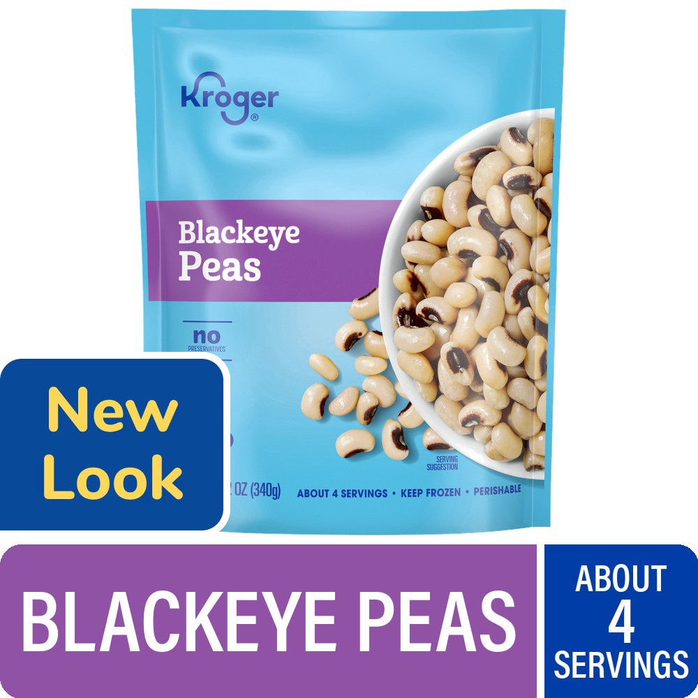 slide 2 of 4, Kroger Southern Style Frozen Blackeye Peas, 12 oz