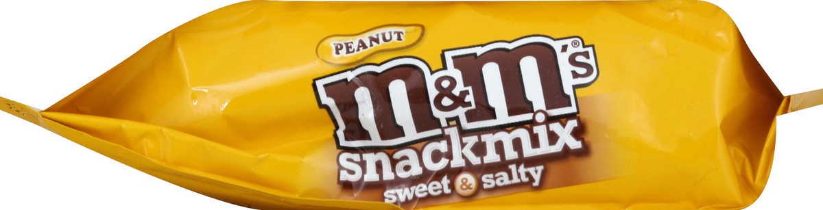 slide 3 of 6, M&M'S Peanut Chocolate Snack Mix Sweet & Salty Sharing Size 7.7 Ounce Pouch, 7 oz