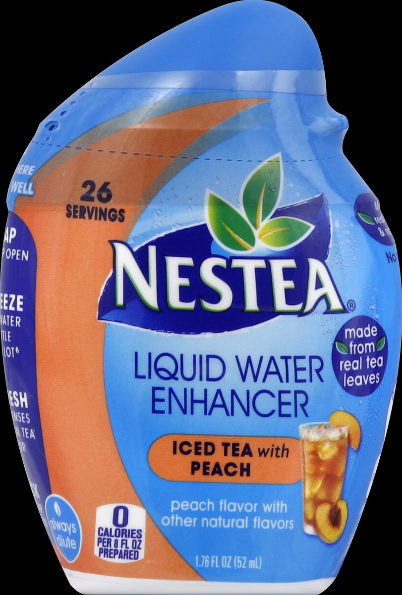 slide 2 of 3, Nestea Iced Tea with Peach Liquid Water Enhancer - 1.76 oz, 1.76 oz