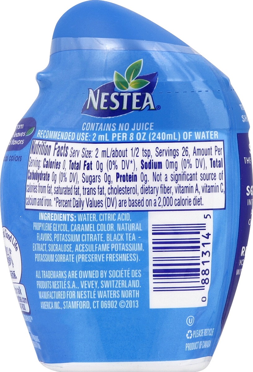 slide 3 of 3, Nestea Iced Tea with Peach Liquid Water Enhancer - 1.76 oz, 1.76 oz