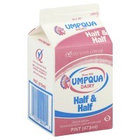 slide 1 of 1, Umpqua Half & Half - 16 Fl. Oz., 16 fl oz