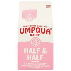 Umpqua Dairy Half & Half 1 pt