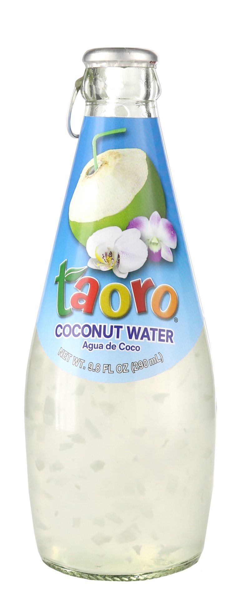 slide 1 of 1, Taoro Coconut Water Bottle, 9.8 fl oz