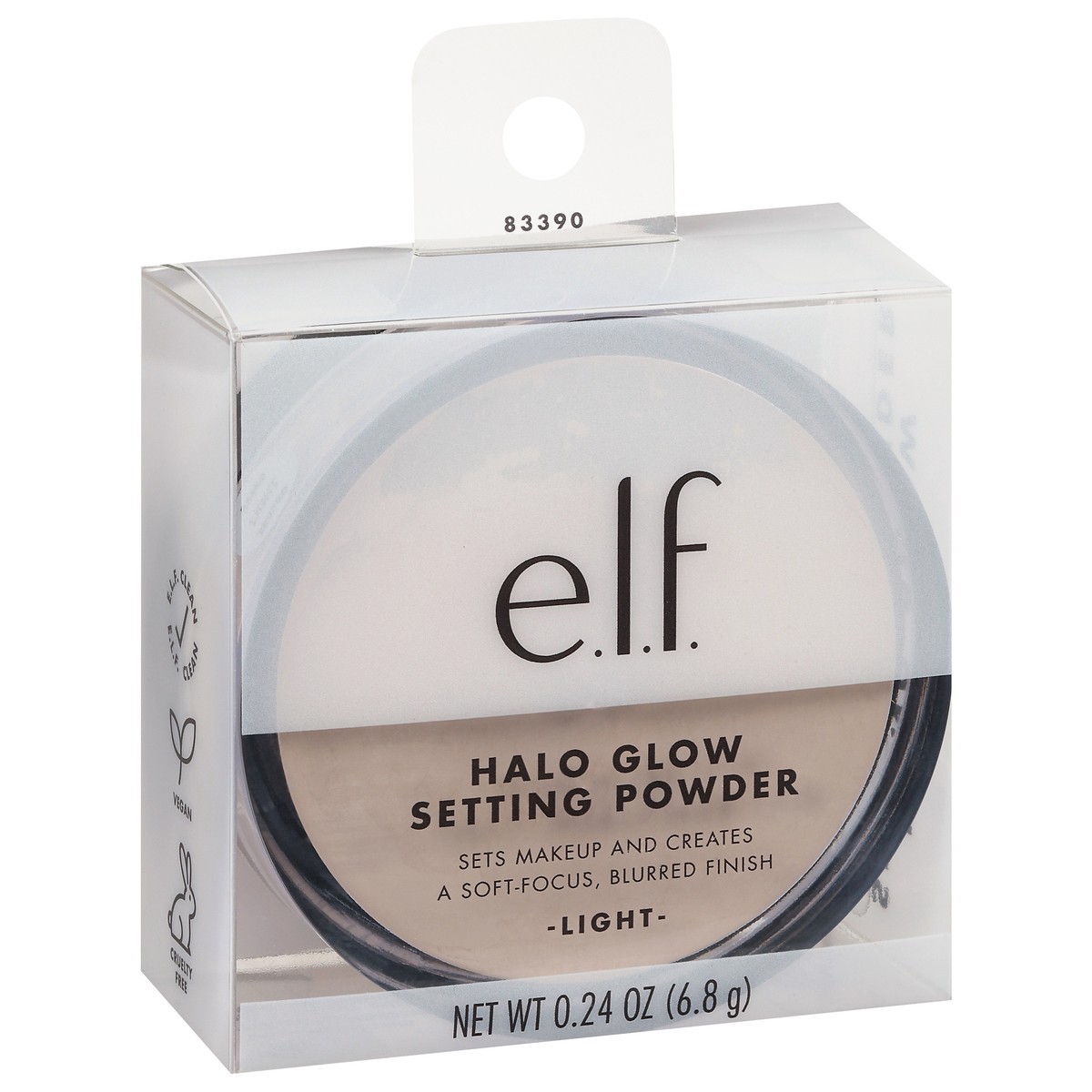 slide 5 of 9, e.l.f. Halo Glow Setting Powder, Light, 0.24 oz