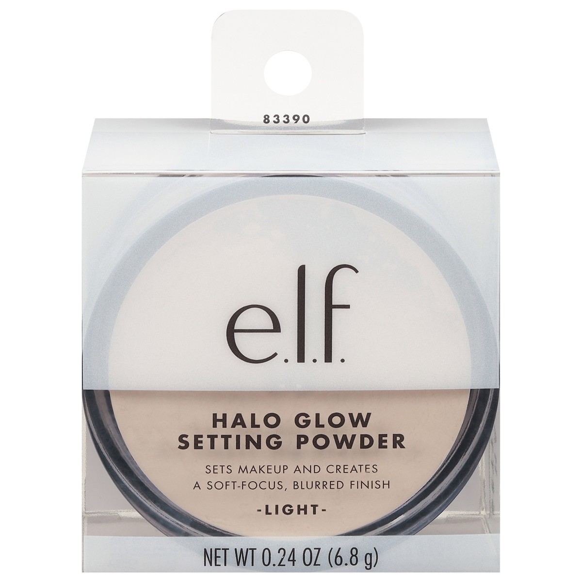 slide 1 of 9, e.l.f. Halo Glow Setting Powder, Light, 0.24 oz