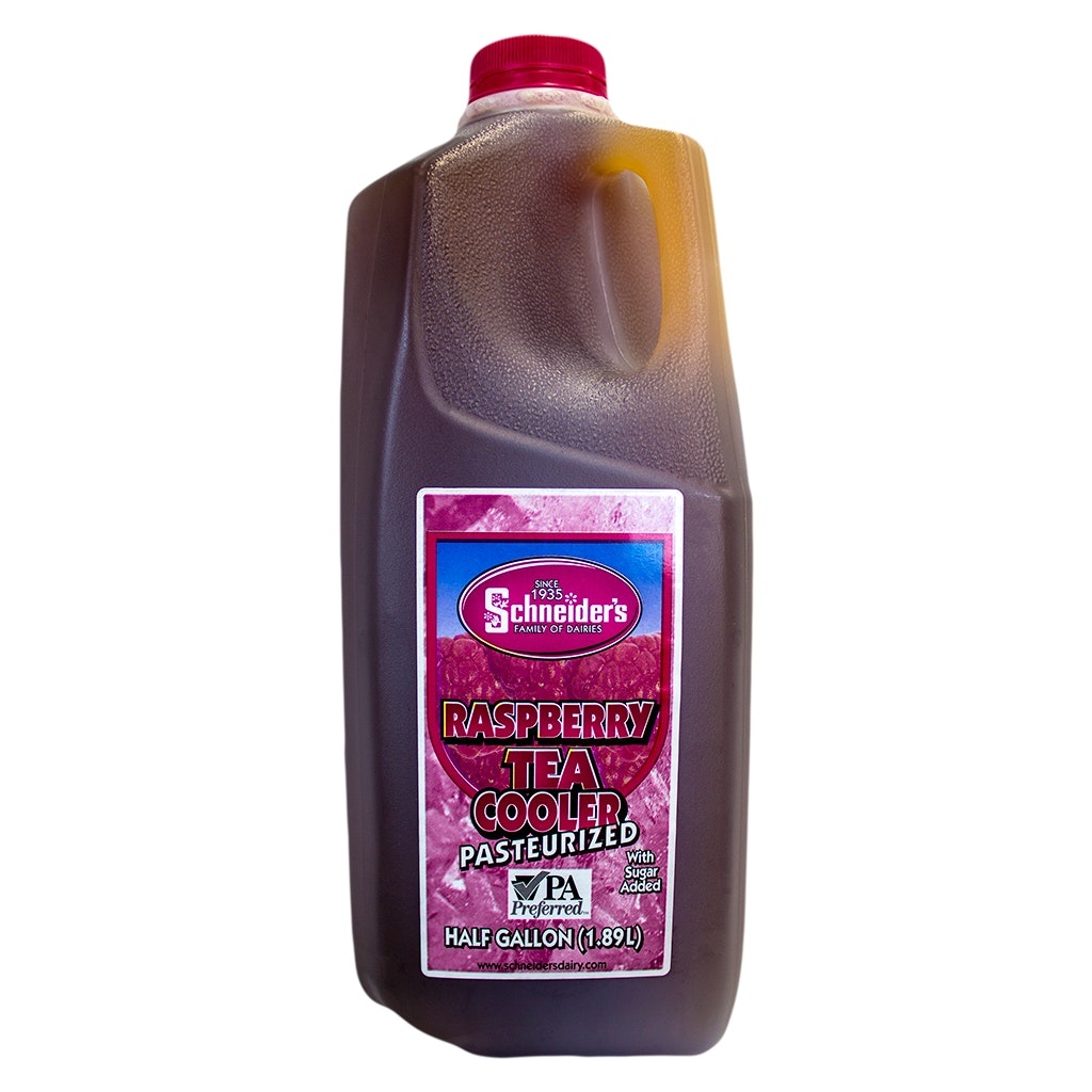 slide 1 of 1, SCHNEIDER VALLY DAIRY Raspberry Tea - 64 oz, 64 oz