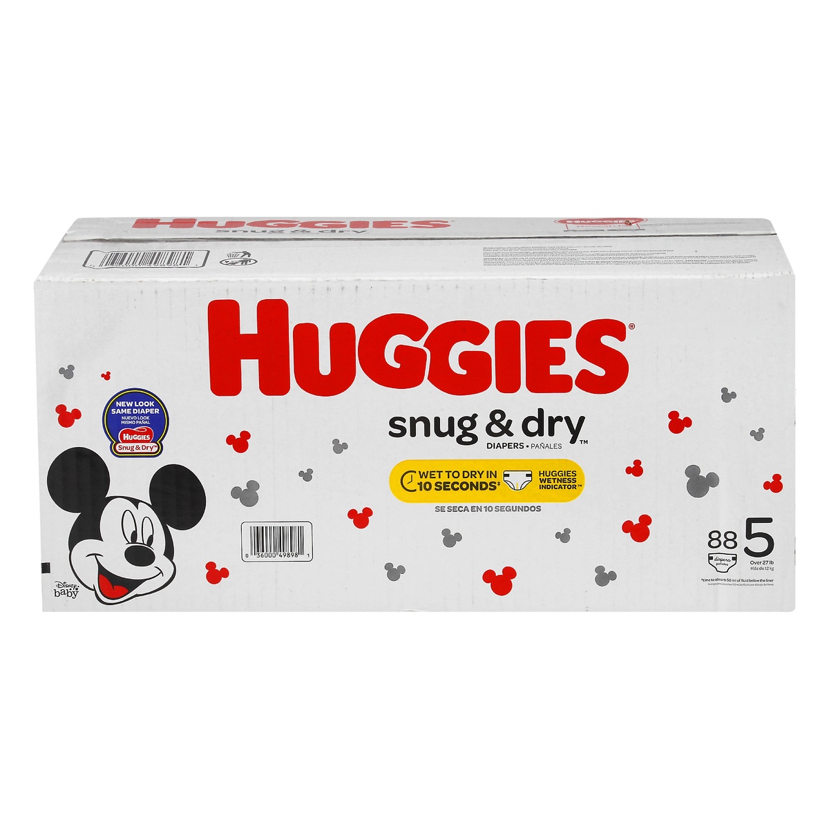 slide 1 of 3, Huggies Snug & Dry Diapers - Size 5, 88 ct