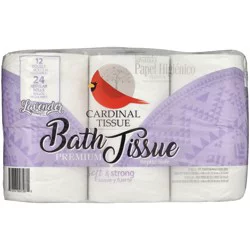 Cardinal Tissue Soft & Strong Lavender Scented Toilet Paper