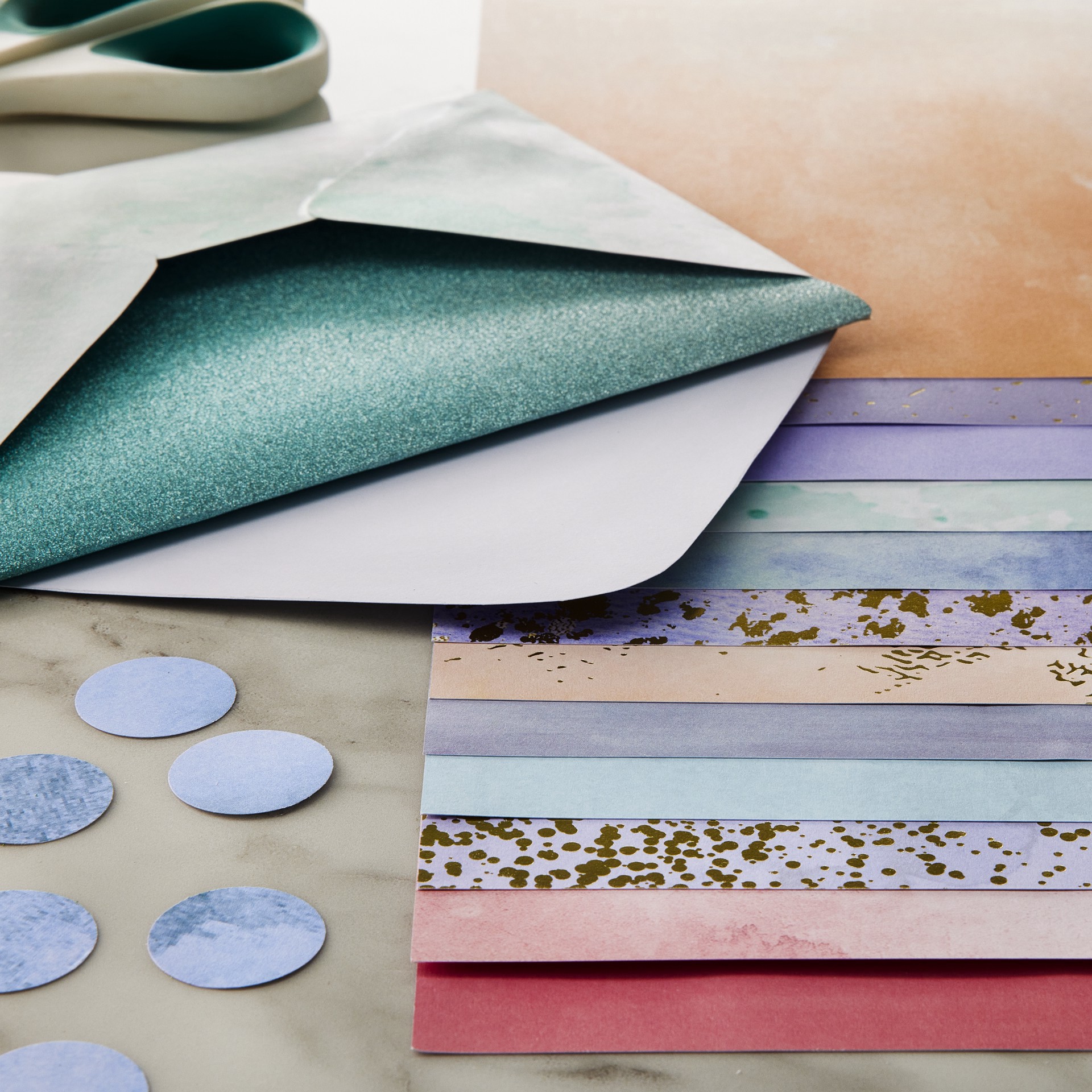 slide 3 of 3, Watercolor Paper Pad By Recollections, 12" X 12", 12 in x 12 in