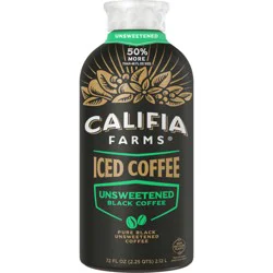 Califia Farms® Iced Coffee Unsweetened Black Coffee