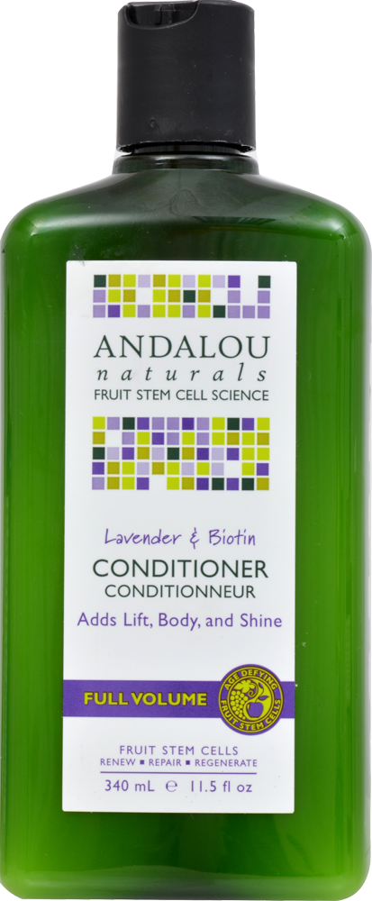 slide 1 of 2, Andalou Naturals Conditioner Lavender & Biotin, 1 ct