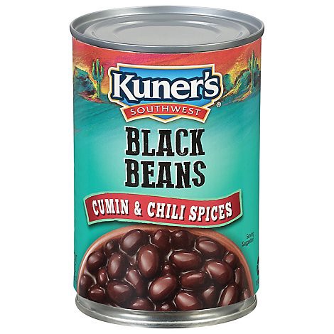 slide 1 of 1, Kuners Beans Black Cumin & Chili Spices - 15 Oz, 15 oz