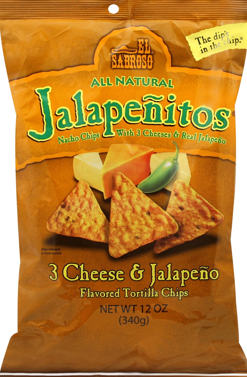 slide 6 of 6, El Sabroso Tortilla Chips 12 oz, 12 oz