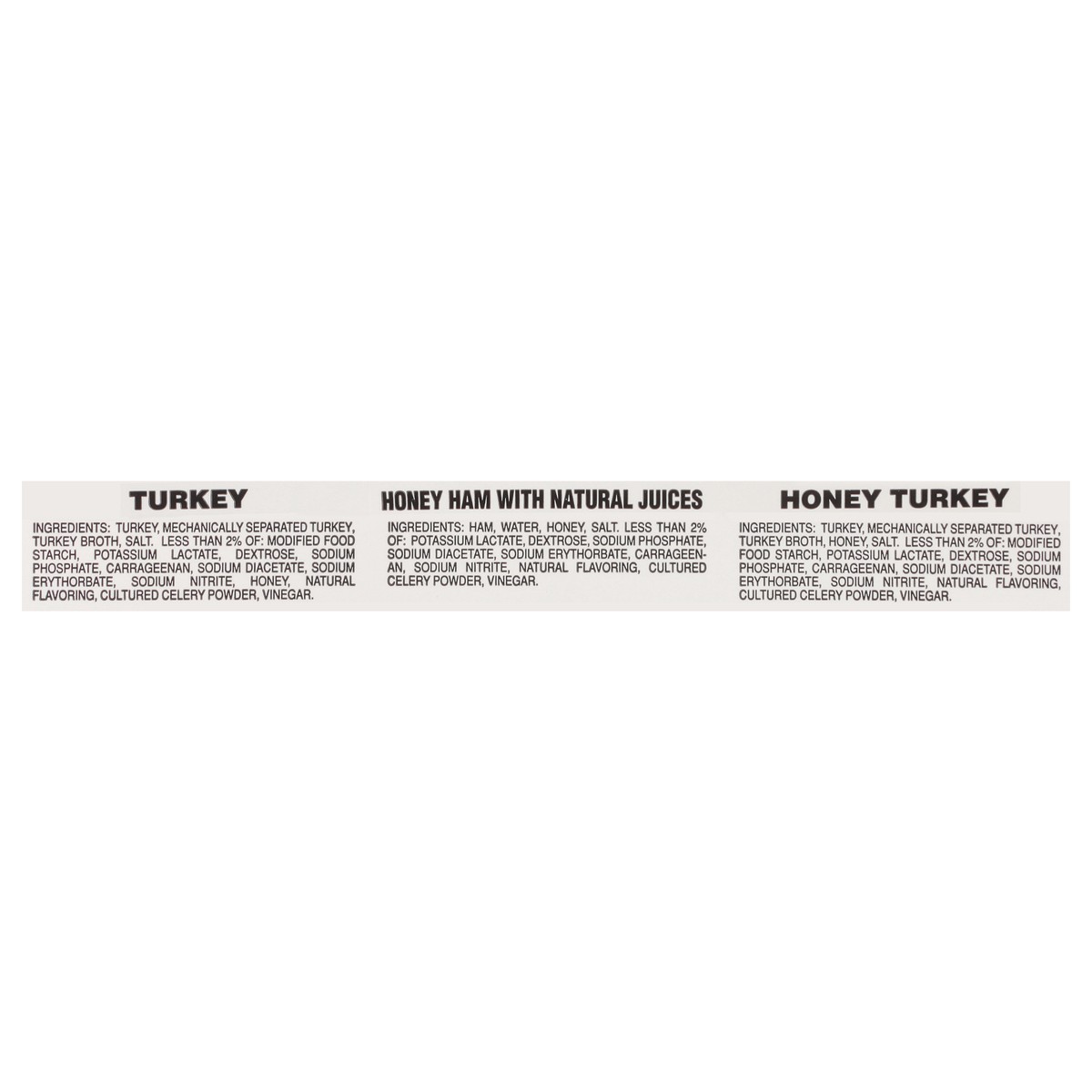 slide 3 of 12, Buddig Variety Pack Honey Ham/Turkey/Honey Roasted Turkey Lunch Meat 24 oz, 24 oz