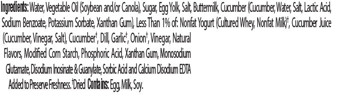 slide 5 of 5, Hidden Valley Cucumber Ranch Topping and Dressing, 16 Fluid Ounce Bottle, 16 fl oz