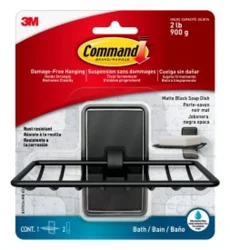 3M Command Bath Black Soap Dish