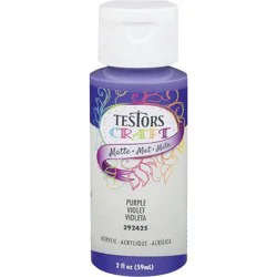 Testors Acrylic Matte Craft Paint - Purple