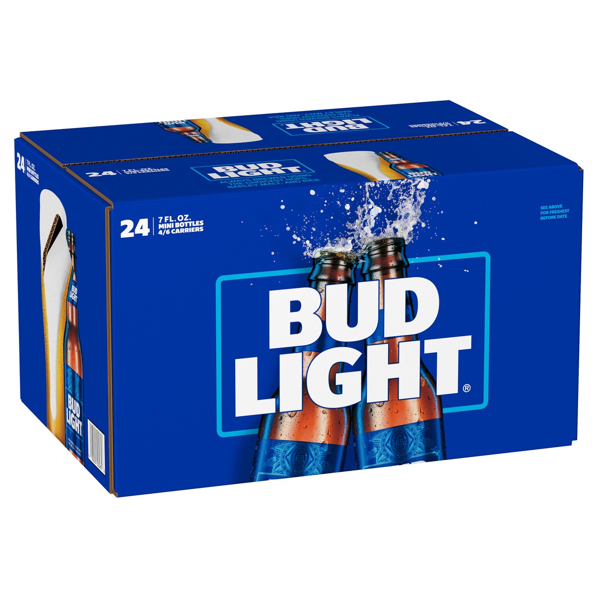 slide 2 of 8, Bud Light Beer, 168 fl oz