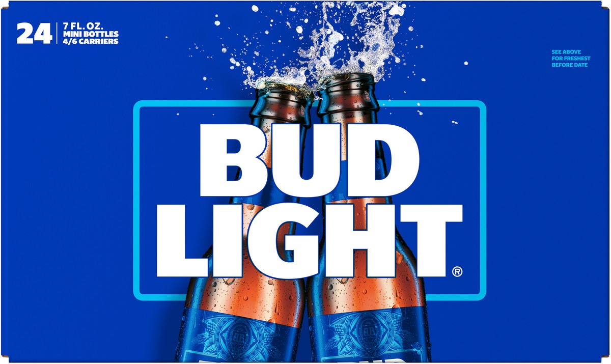 slide 4 of 8, Bud Light Beer, 168 fl oz