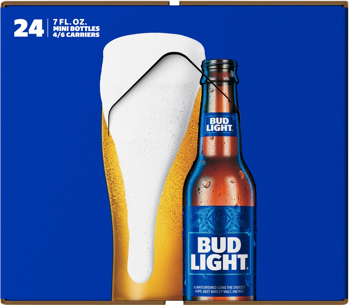 slide 7 of 8, Bud Light Beer, 168 fl oz