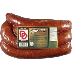Double D Hot Smoked Sausage