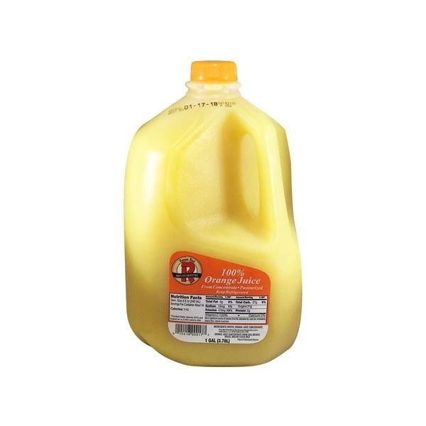 slide 1 of 1, Rouses Orange Juice, 128 oz