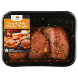 Custom Made Meals Teriyaki Kalbi Chicken Thighs 1 ea