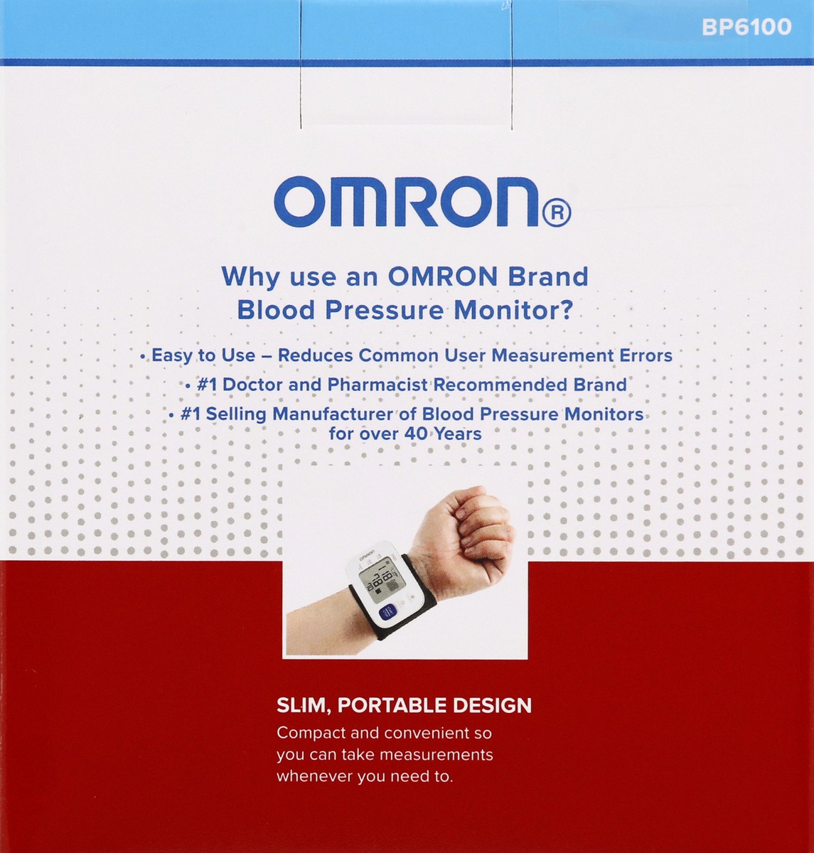 slide 8 of 8, Omron 3 Series Wrist Blood Pressure Monitor, 1 ct