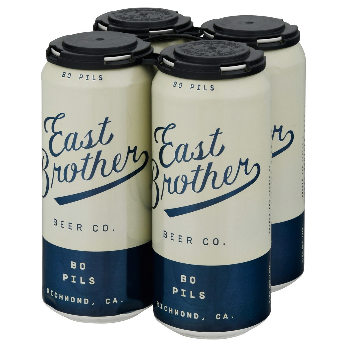 slide 2 of 12, East Brother Bo Pils Beer 4 - 1 pt Cans, 4 ct; 16 oz
