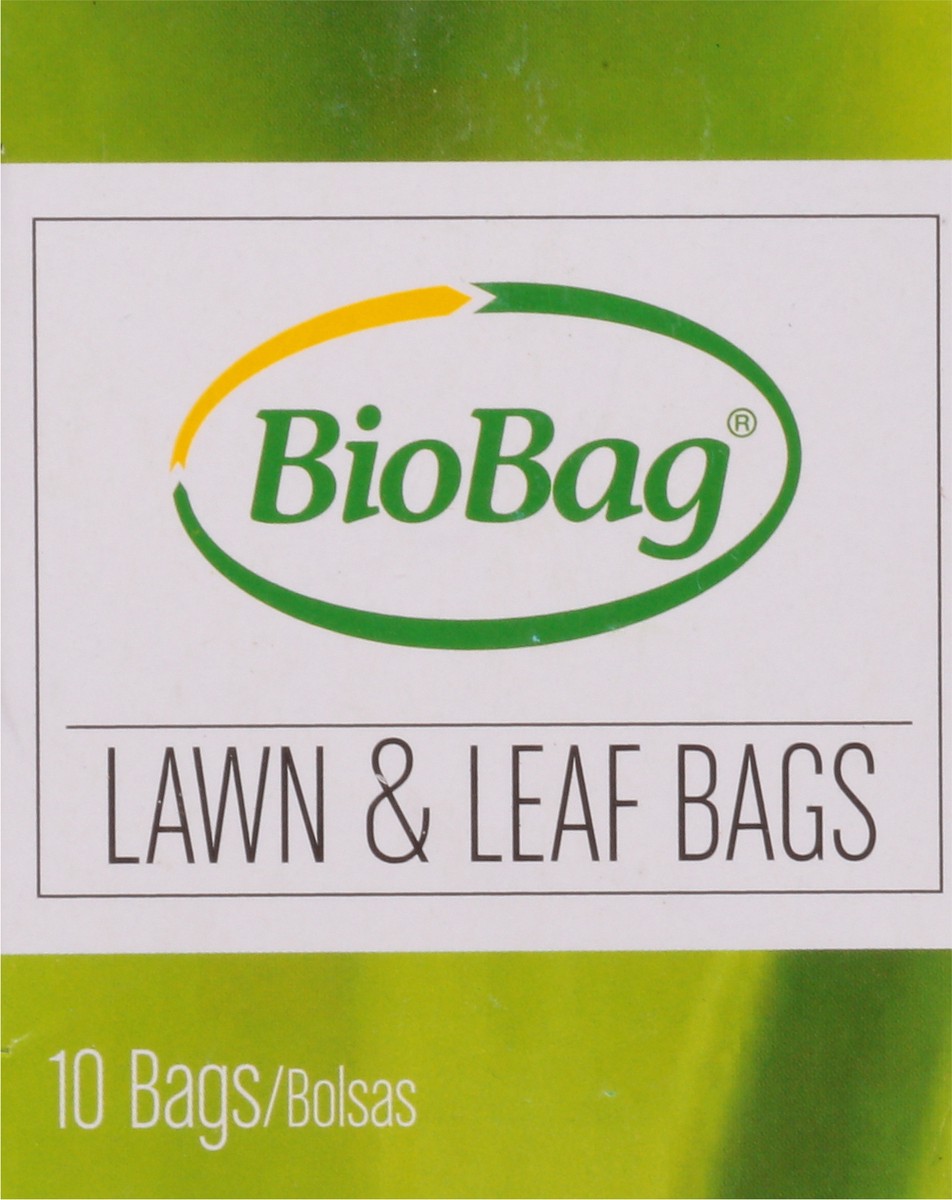 slide 7 of 9, BioBag Lawn & Leaf Bags, 10 ct