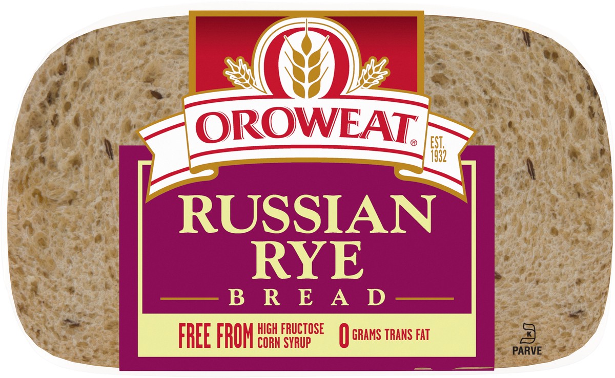 slide 5 of 7, Oroweat Russian Rye Bread, 16 oz