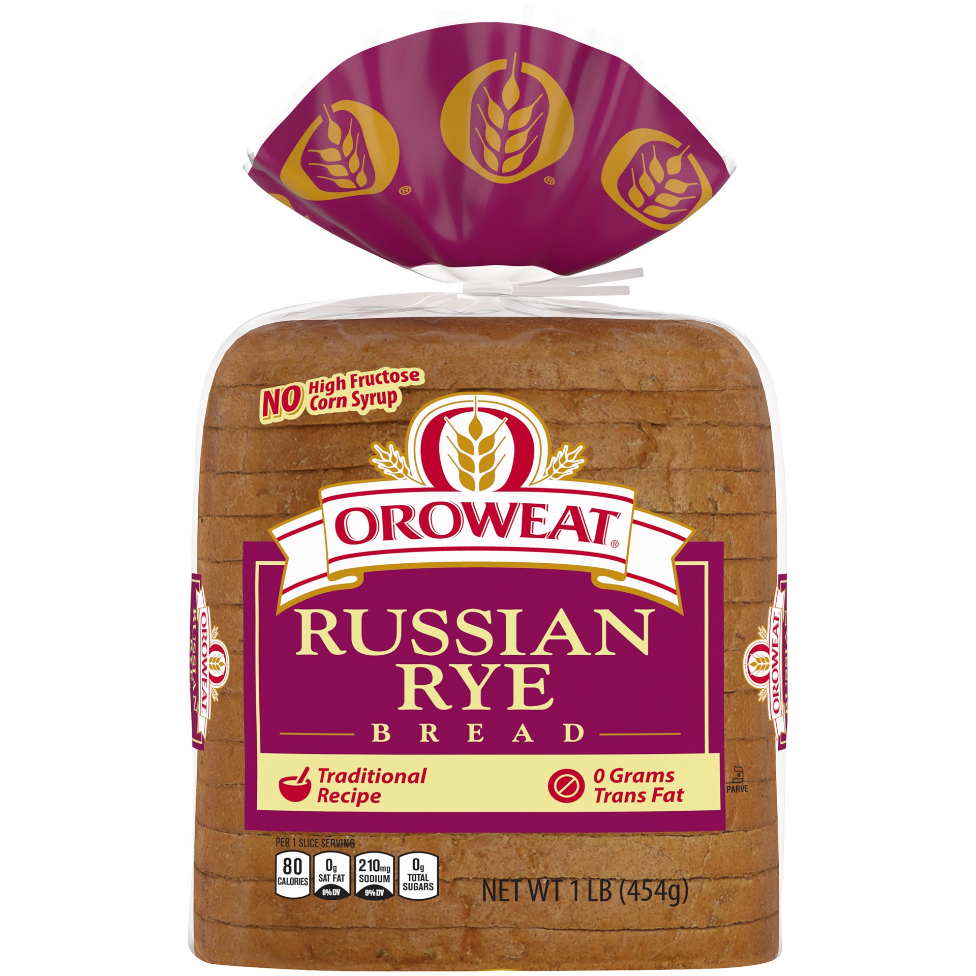 slide 1 of 7, Oroweat Russian Rye Bread 16Oz, 16 oz