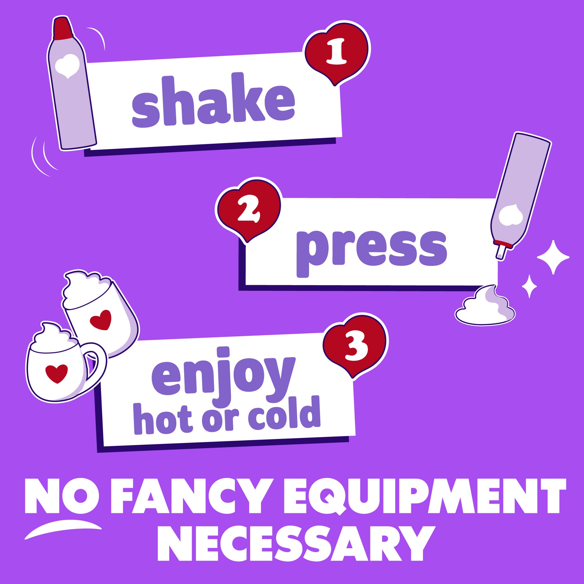 slide 4 of 7, Coffee mate Italian Sweet Crème Flavored Cold Foam Creamer, Non-Dairy, 50 Servings 14 oz, 14 oz