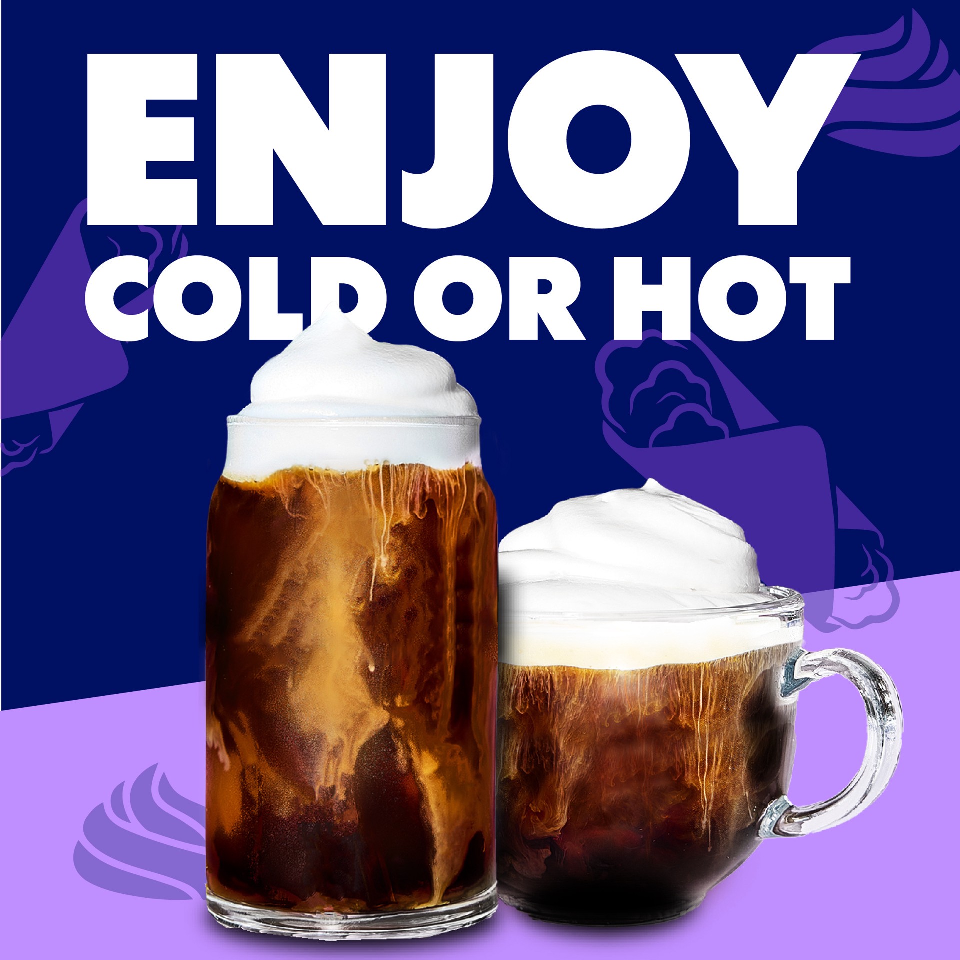 slide 3 of 7, Coffee mate Italian Sweet Crème Flavored Cold Foam Creamer, Non-Dairy, 50 Servings 14 oz, 14 oz