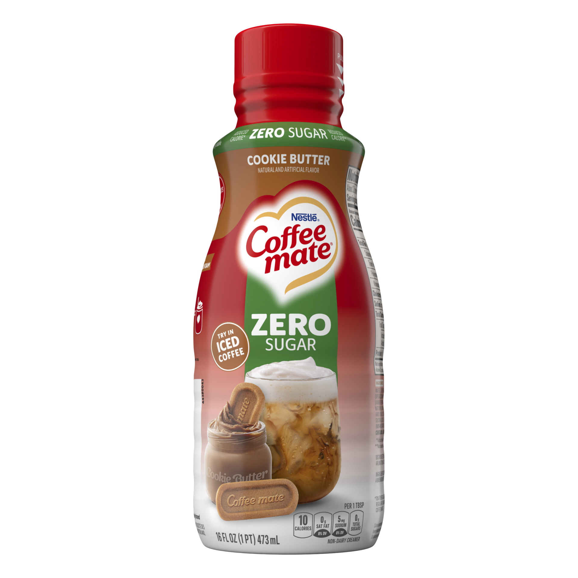 slide 7 of 7, Zero Sugar Coffee Creamer, 16 fl oz