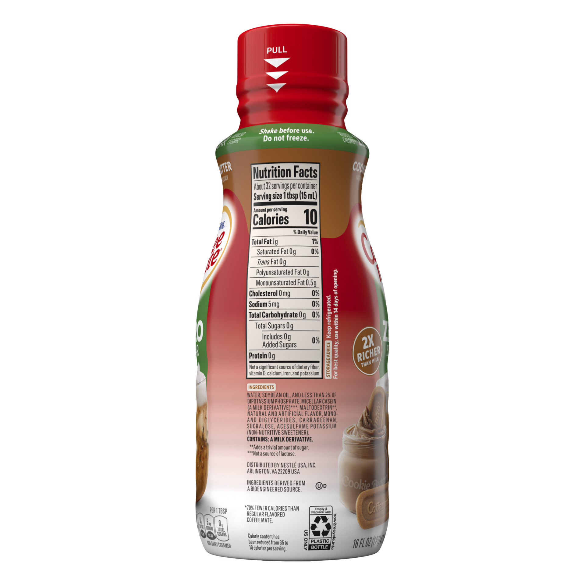 slide 5 of 7, Zero Sugar Coffee Creamer, 16 fl oz