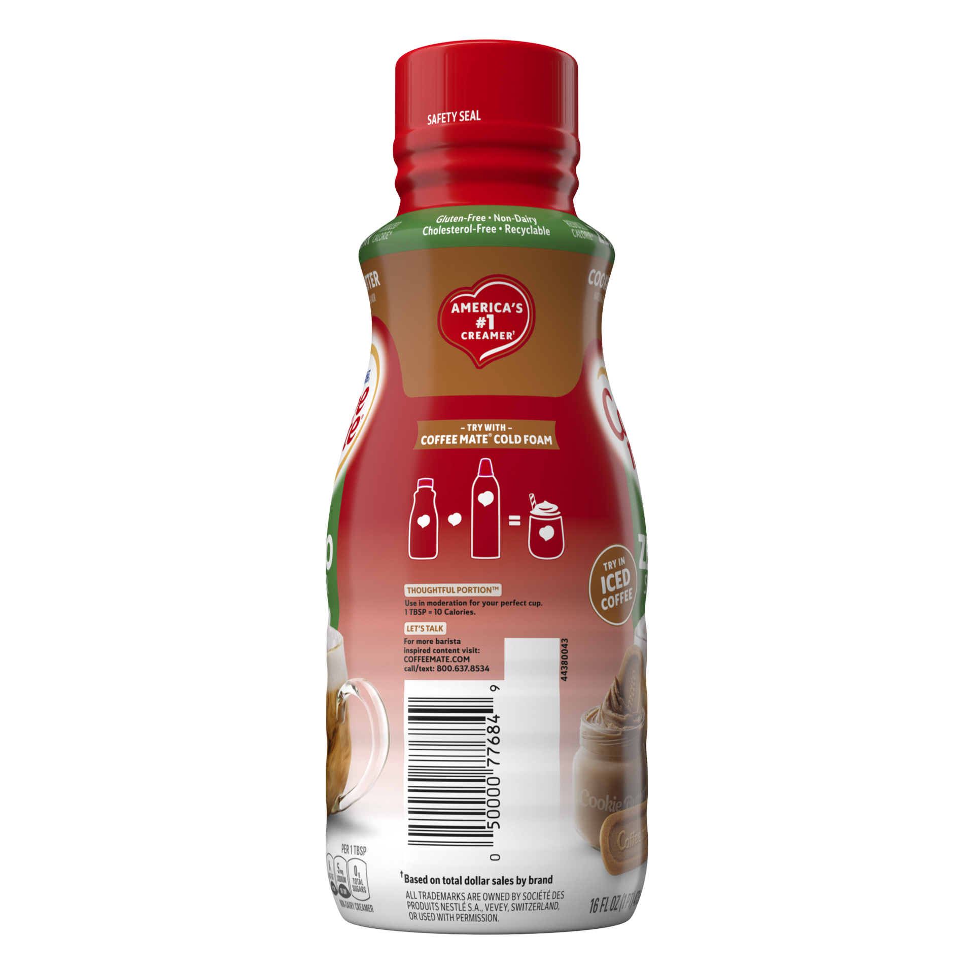 slide 6 of 7, Zero Sugar Coffee Creamer, 16 fl oz