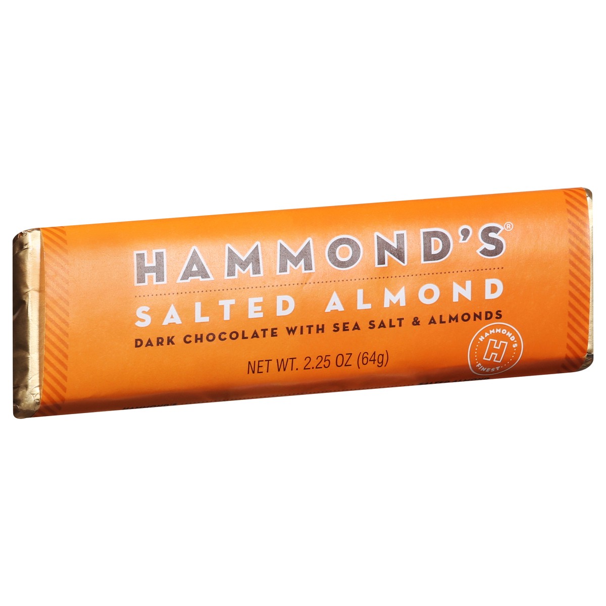 slide 2 of 13, Hammond's Salted Almond Dark Chocolate with Sea Salt & Almonds 2.25 oz, 2.25 oz
