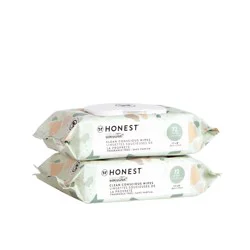 Honest Sensitive Clean Conscious Fragrance Free Wipes 2 - 72 Wipe Packs