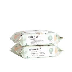Honest Sensitive Clean Conscious Fragrance Free Wipes 2 - 72 Wipe Packs