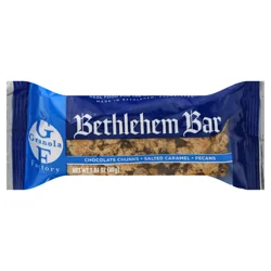 Granola Factory Chocolate Chunks Salted Caramel Pecans Bethlehem Bar